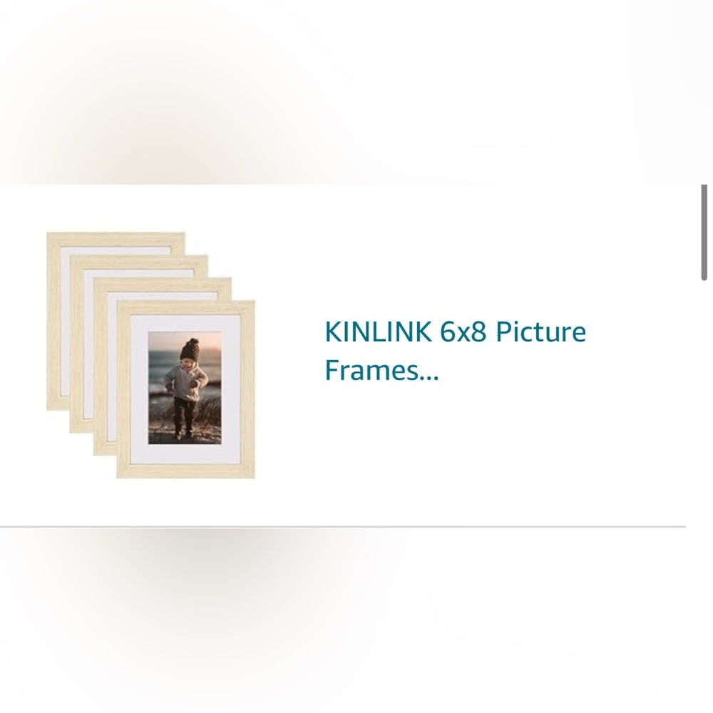 Picture frames (4 count)